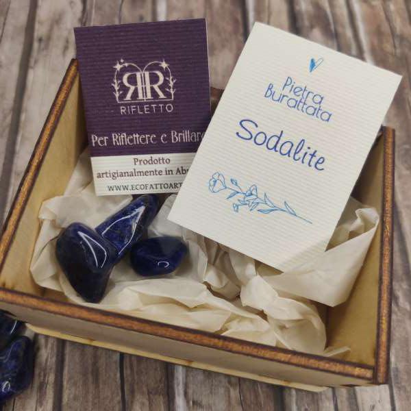 sodalite regalo ecofattoart